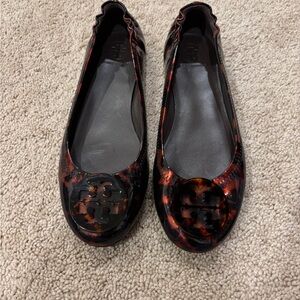 Tory Burch Women's Tortoise Shell Ballet Flats